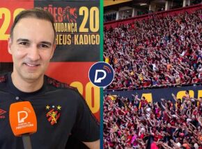 Matheus Souto Maior deseja devolver o Sport para a torcida em sua gest&atilde;o.