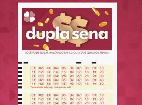 Sorteio da Dupla Sena (concurso 2945) realizado no Espa&ccedil;o da Sorte em S&atilde;o Paulo.