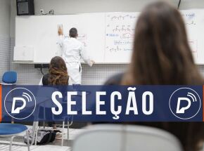 Processo seletivo para professor.