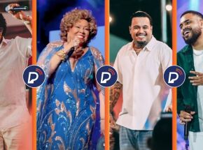 Xande de Pilares, Alcione, Fabinho, Thiago Soares e Yan em janeiro