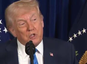 Donald Trump, presidente do Estados Unidos. 