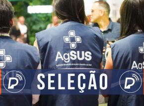 Processo seletivo do AgSUS.
