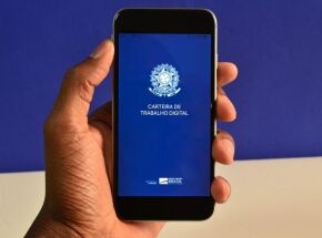 Carteira de trabalho digital.