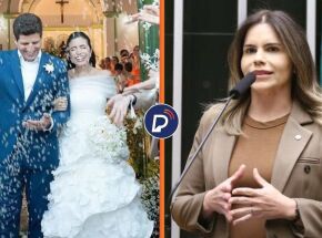 Clarissa T&eacute;rcio questiona casamento de Jo&atilde;o Campos e Tabata Amaral.