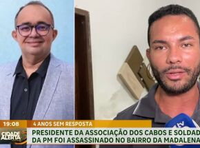 Entrevista concedida ao programa Cidade Alerta, da TV Guararapes