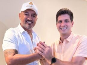 Charlles de Tiringa e Jo&atilde;o Campos.