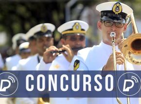 Concurso da Marinha para m&uacute;sicos. 