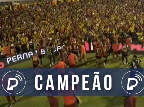 Sport &eacute; campe&atilde;o do Pernambucano.
