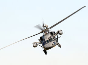 Helicoptero Black Hawk Americano