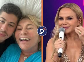 M&atilde;e de Eliana est&aacute; com novo namorado.