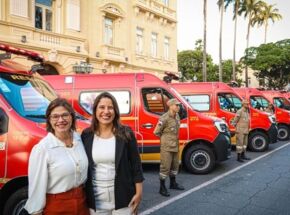 Governadora Raquel Lyra e vice-governadora Priscila Krause