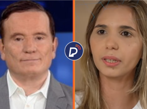 Roberto Cabrini e poss&iacute;vel filha de Antonio Brennand