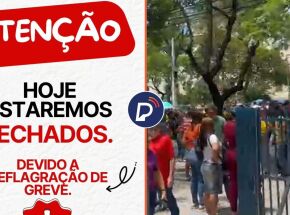 Comunicado do Sindicato dos Servidores do Recife sobre deflagra&ccedil;&atilde;o de greve e protesto em frente da C&acirc;mara.