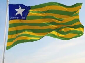 Bandeira do Piau&iacute;.