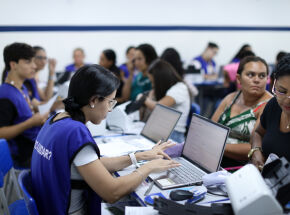 Mutir&atilde;o de cadastramento do programa 'Chap&eacute;u de Palha'