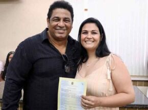 Marcos Ant&ocirc;nio, o 'Negr&atilde;o Aben&ccedil;oado', e produtora Carina Litwak anunciam fim do relacionamento