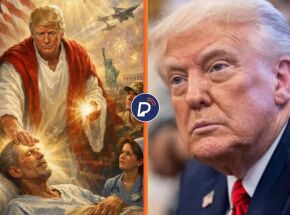 Trump publica imagem de IA vestido como Jesus, apaga ap&oacute;s cr&iacute;ticas e justifica: "era eu como m&eacute;dico"