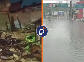 A trag&eacute;dia mais grave foi a de um deslizamento de um casar&atilde;o antigo na Comunidade do Pilar.