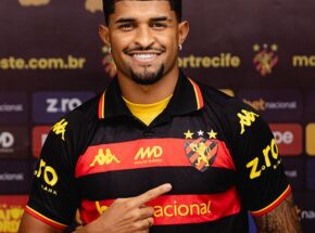 Edson Lucas, novo contratado do Sport.