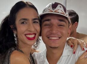 Jo&atilde;o Gomes e Marisa Monte.