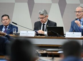 Mesa diretora da CPI do crime organizado