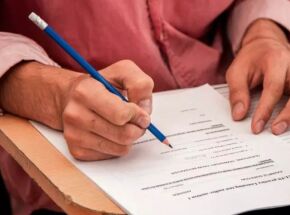 Prova de concurso p&uacute;blico.