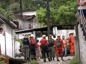 Bombeiros e Defesa Civil em a&ccedil;&atilde;o no Recife