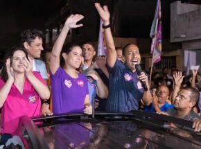 Lup&eacute;rcio com Raquel Lyra em Olinda 