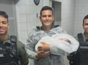 Policiais militares auxiliarm em parto de emerg&ecirc;ncia na Ilha de Itamarac&aacute;.