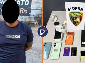 Pol&iacute;cia prende suposto l&iacute;der de organiza&ccedil;&atilde;o criminosa 