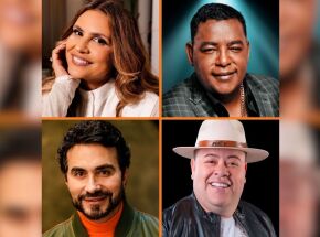 Aline Barros, Ra&ccedil;a Negra, Pe. F&aacute;bio de Melo e Rey Vaqueiro.