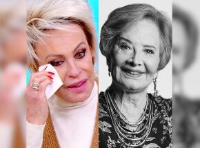 Ana Maria Braga e artistas se despedem de Gl&oacute;ria Menezes.