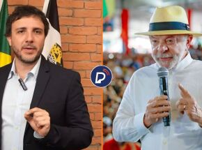 Renan Santos e Lula.