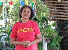 Lourdes Melo, candidata ao governo do Piau&iacute;, pelo PCO.
