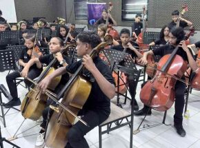 Concerto da Orquestra Crian&ccedil;a Cidad&atilde;.