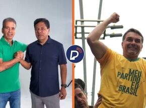 Coronel Feitosa, Mendon&ccedil;a Filho e Fl&aacute;vio Bolsonaro. 