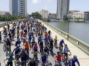Sa&iacute;da ser&aacute; &agrave;s 8h30 da Rua da Imperatriz, no Centro do Recife, e ser&atilde;o percorridos 6 km.