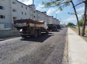 Pavimenta&ccedil;&atilde;o em Olinda. 