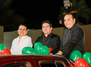 Prefeita Elcione recebe Arcebispo Dom Paulo Jackson em Igarassu 