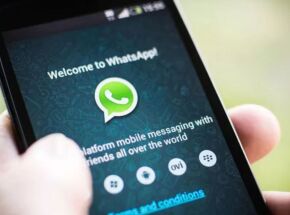 Aplicativo do Whatsapp.