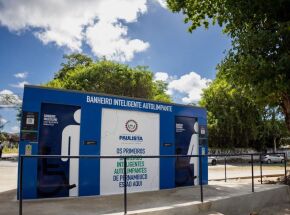 Prefetura do Paulista inaugura banheiros p&uacute;blicos inteligentes e autolimpantes na Aurora e no Janga.