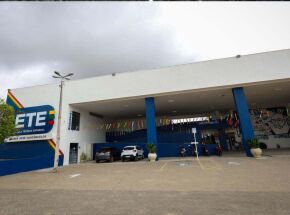 Escola T&eacute;cnica Estadual (ETE) Maria Jos&eacute; Vasconcelos, em Bezerros.