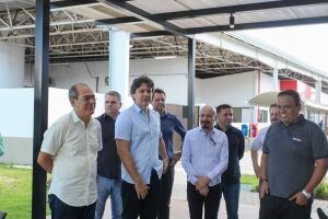 Encontro do prefeito Mano Medeiros com empresários em Jaboatão.