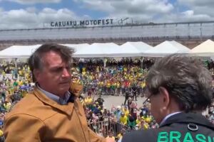 Bolsonaro em Caruaru.