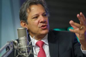 Ministro da Fazenda, Fernando Haddad. 