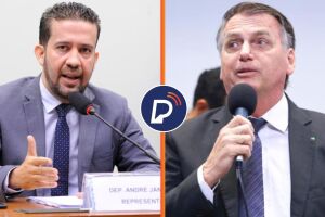 Janones e Jair Bolsonaro