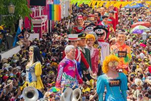 Carnaval das ladeiras de Olinda.