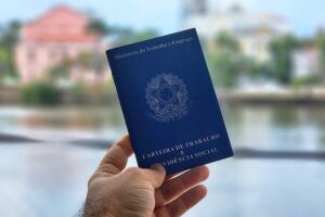 Carteira de trabalho. 