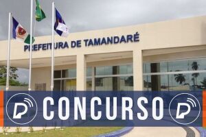 Fachada da Prefeitura de Tamandar&eacute;. 