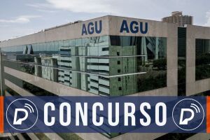 Fachada da AGU. 